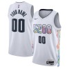 Muške NBA Dres Denver Nuggets Personalizirani Nike 2024-25 City Edition Bijela Swingman